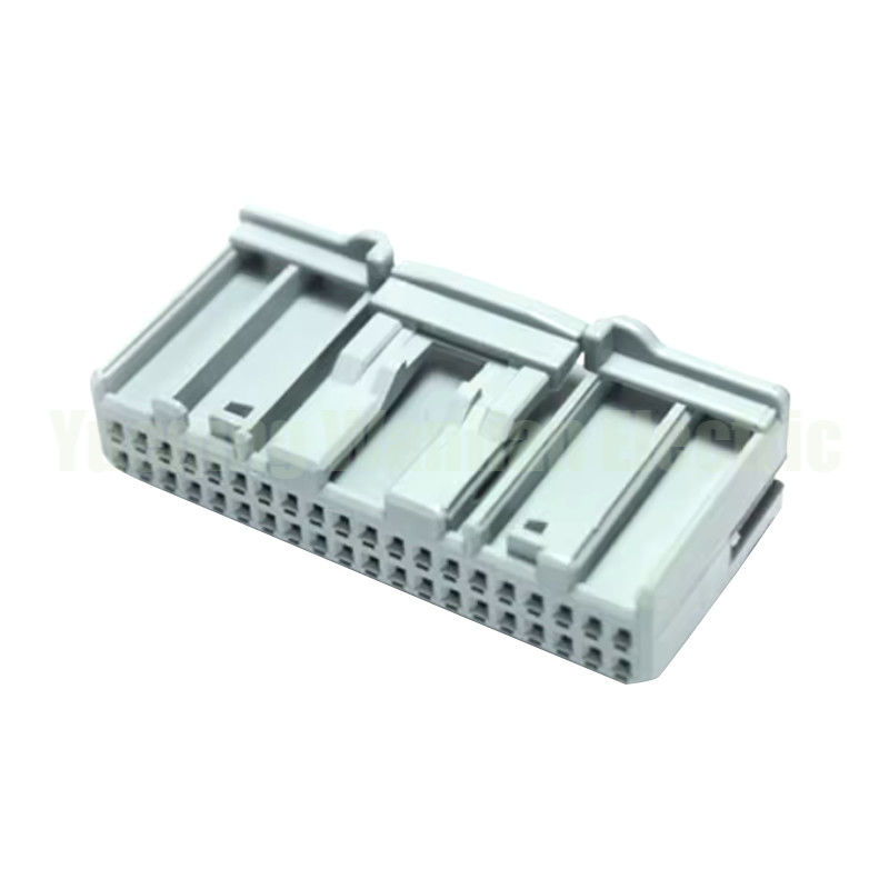 40 ปิน 1379671-2 อัตโนมัติสายการเชื่อมโยงเข็มขัด unsealed plug สายเชื่อมโฮสเวย์สายเชื่อมเทา TE Con การเชื่อมโยง