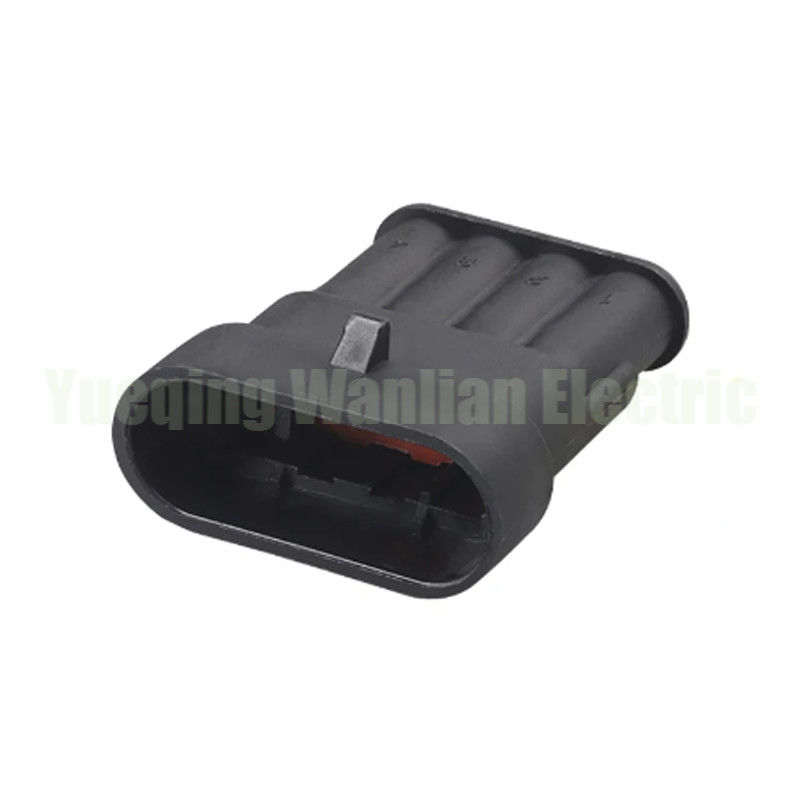 282106-1 4 pin auto connector เครื่องเชื่อมไฟฟ้าและซ็อตออโต้กันน้ําปิด