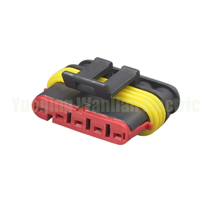 282089-1 5 pin เครื่องเชื่อมรถยนต์ สายเชื่อมน้ํากันน้ํารถยนต์หญิง 1.8 ซีรีส์