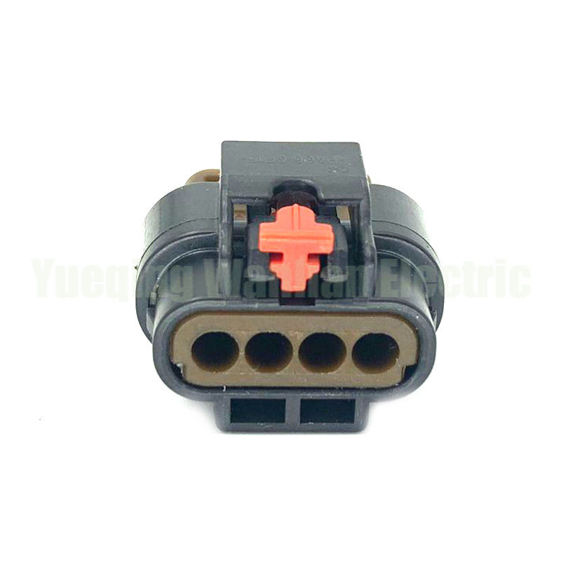 4 ปิน 1-1456426-6 หญิง Auto Sensor Connector Plug Oxygen Sensor Connector