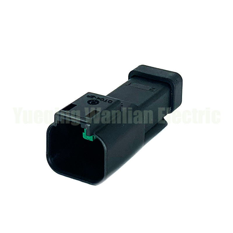 2 ปิน DT04-2P-CE03 สีดํา สายลวดสายปลายกันน้ํา เครื่องเชื่อมไฟฟ้า