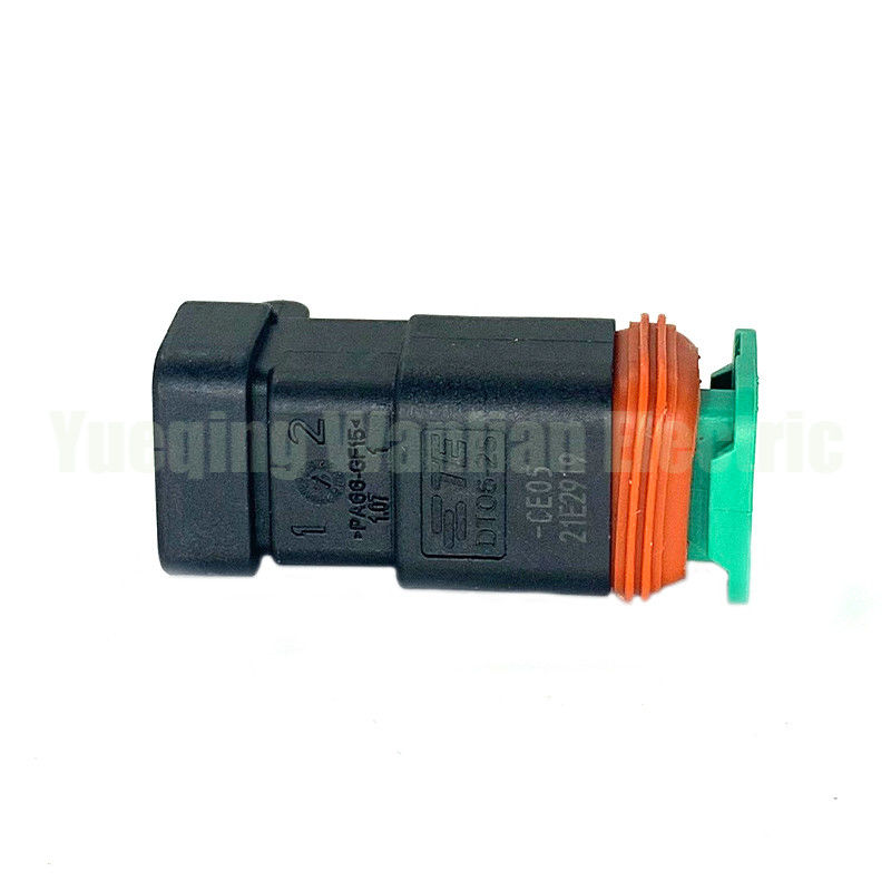 2 ปิน DT06-2S-CE05 เครื่องเชื่อมรถยนต์ เครื่องเชื่อม สายพานปลายไฟฟ้ารถยนต์ Connector