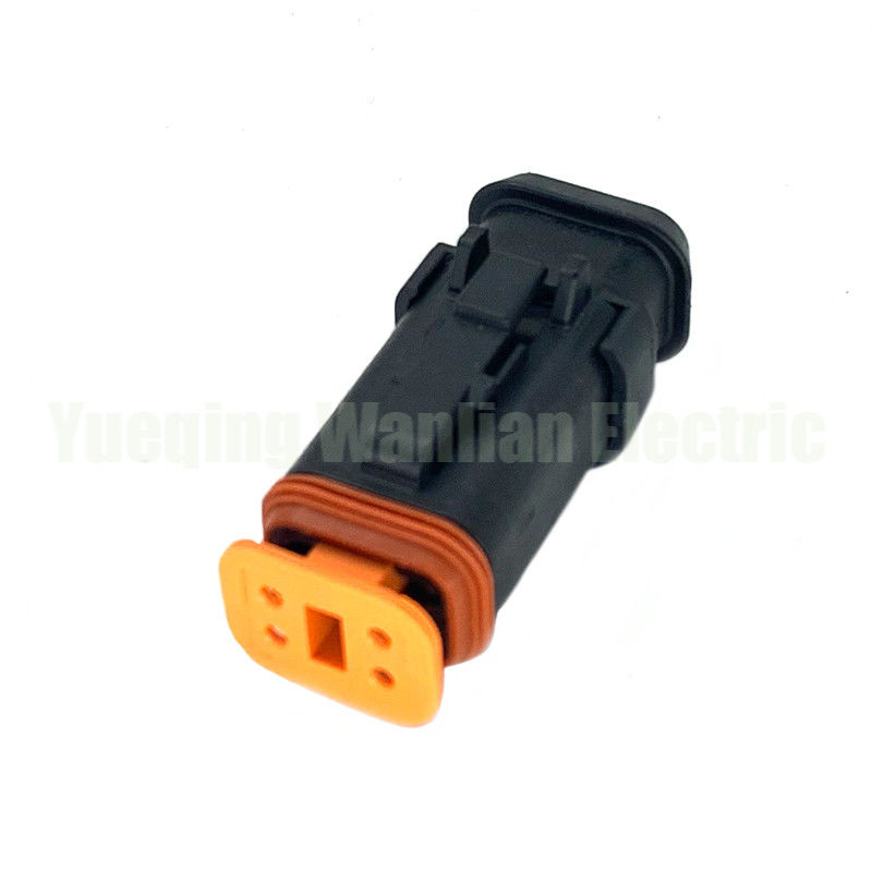 4 pin DT06-4S-EP11 พลาสติกไฟฟ้าพล๊อก กันน้ําสายไฟฟ้าสายพานสายพานสายเชื่อม ผู้หญิงเชื่อมกับปลายยาว Cap