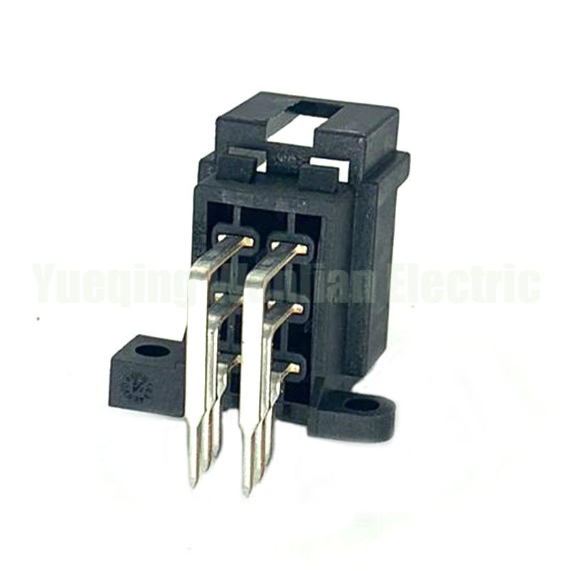 6 Pin 9-966140-5 PCB Plug Auto Wiring Harness 6 Way Plug Pin Connector เครื่องเชื่อมต่อพิกัด