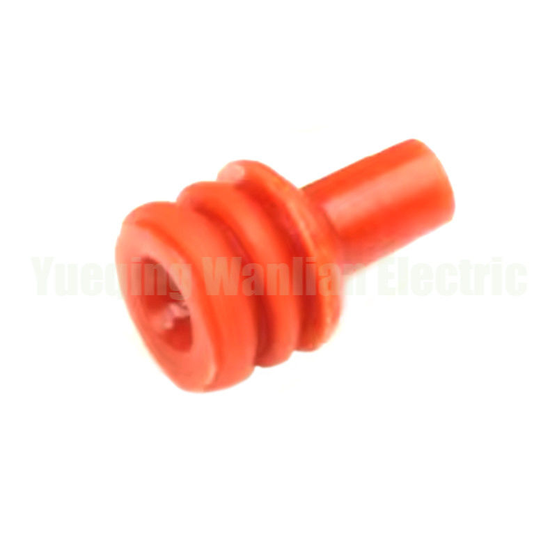 สีแดง 184140-1 รถยนต์พัสดุยาง Seal Super Wire Seal สําหรับเครื่องเชื่อมรถยนต์