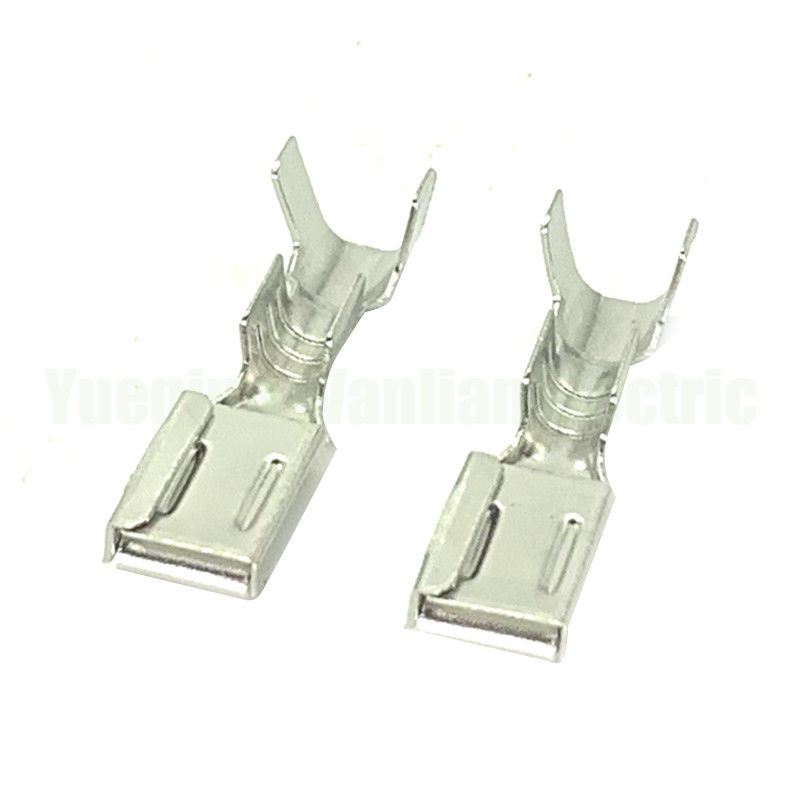 QLW-F-300 6.3mm เครื่องรับน้ํา หญิง ทองแดง สังกะสี Tin Plating Stamping Brass Terminal