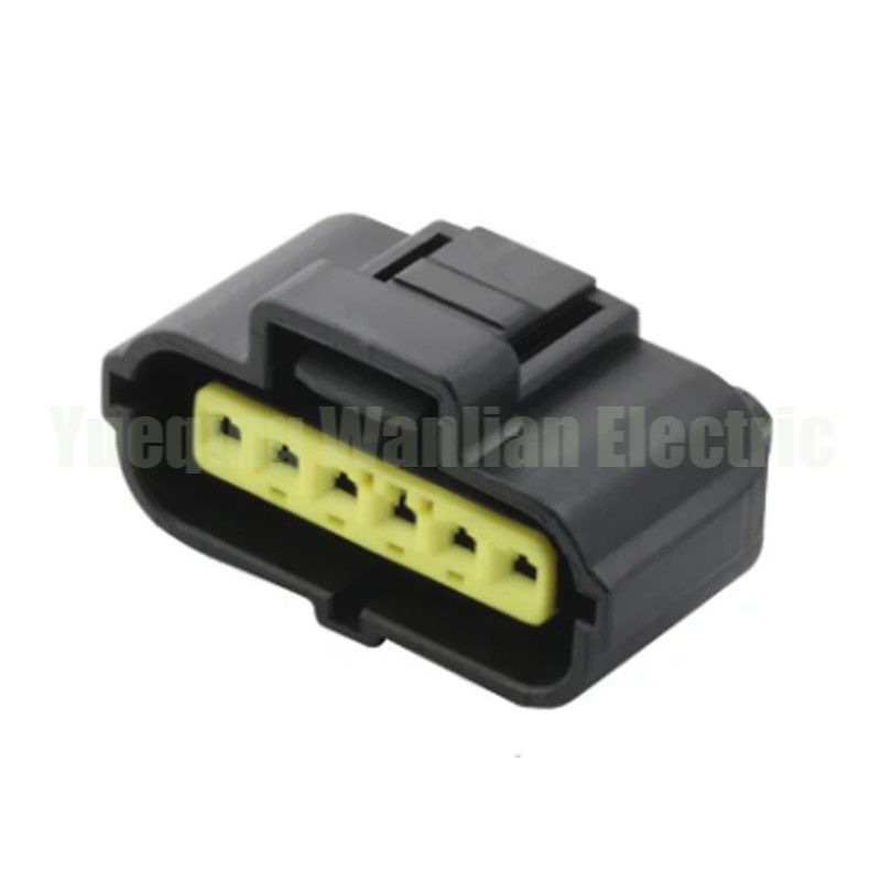 6 Pin 184060-1 สายต่อเซ็นเซอร์ MAF หญิง ปั๊มเบนซินพั๊กสําหรับรถยนต์