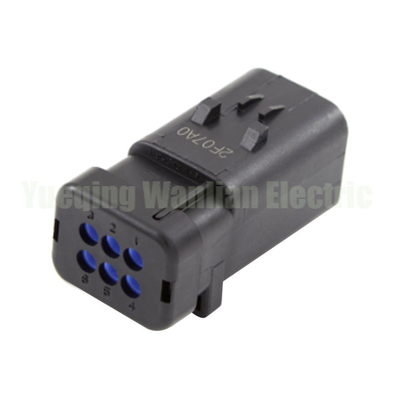 776434-1 AMPSEAL ติดต่อสายเพศชายปิด 6 ปินสําหรับ Digger Excavator Camshaft เซนเซอร์พล็อก Harness