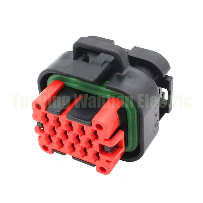 Ampseal 14 Pin Connector 776273-1 Wiring Harness Audio เครื่องเชื่อมต่อสปั๊กเพศหญิงที่มีสปิ้น