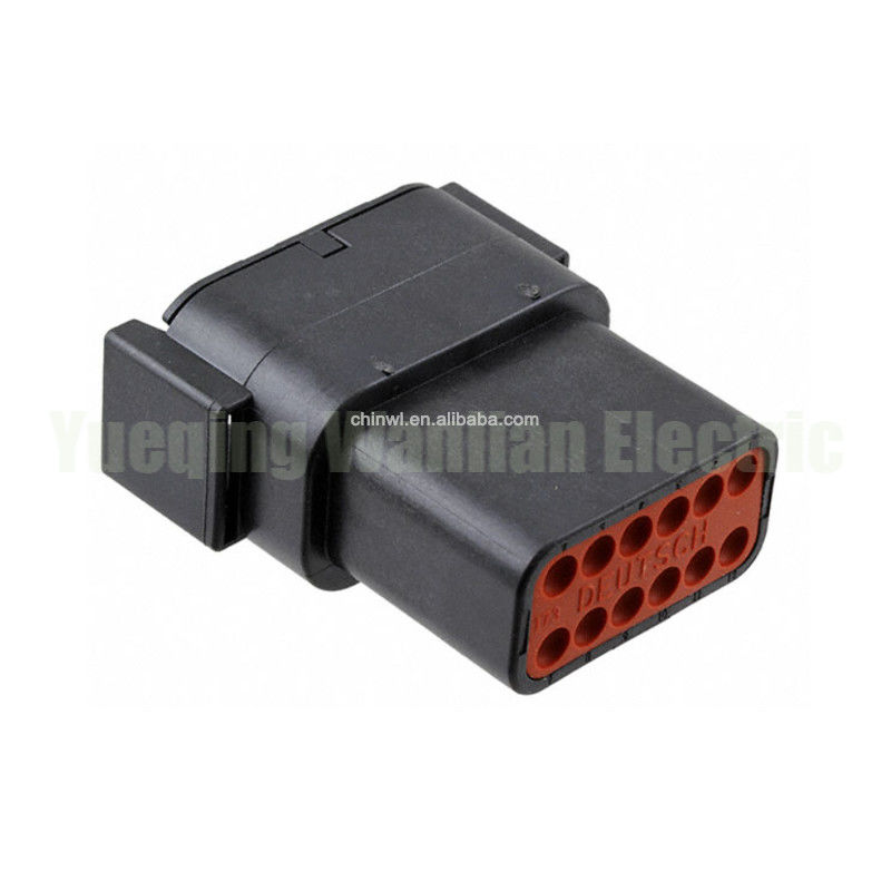 12 Pin DTM04-12PB เครื่องเชื่อมกันน้ําปิด เครื่องเชื่อมรถยนต์ รถบรรทุกหนัก