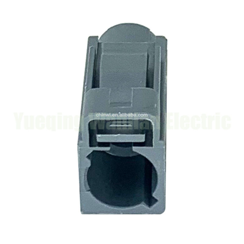 1 Pin Fakra-G สีเทา Fakra Connector Jack โคเอชเชียลเชื่อมสายผสมสําหรับสายสาย Pigtail