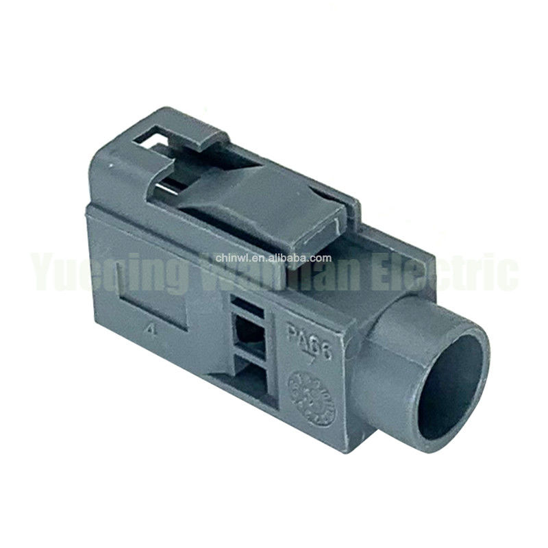 1 Pin Fakra-G สีเทา Fakra Connector Jack โคเอชเชียลเชื่อมสายผสมสําหรับสายสาย Pigtail