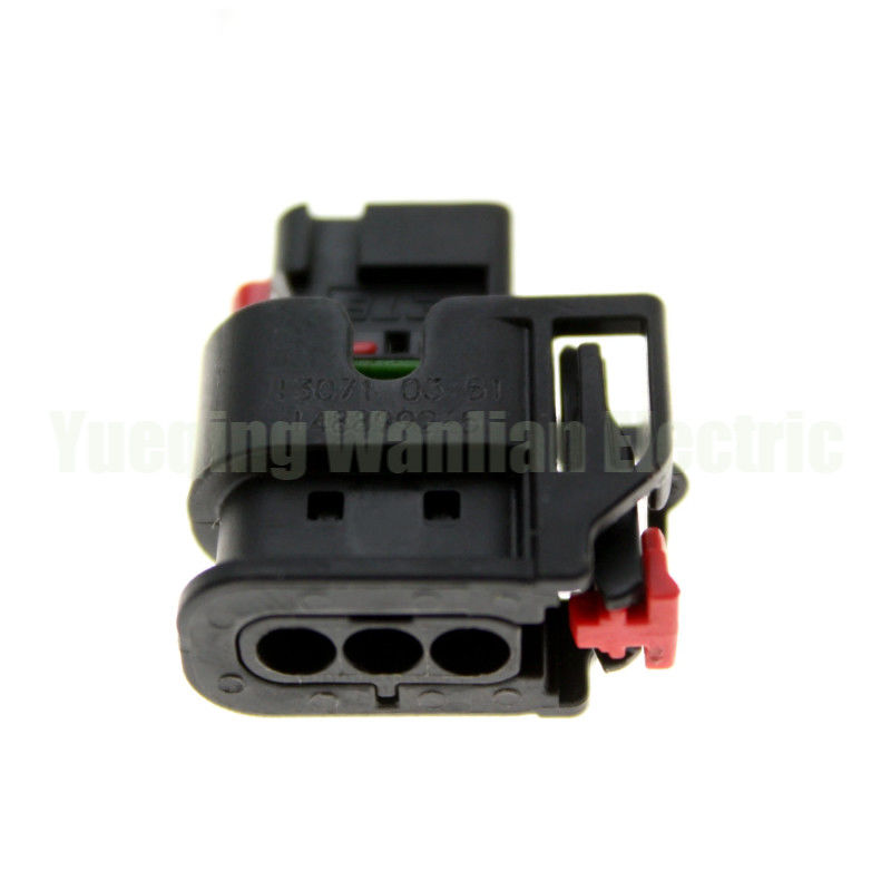3 ปิน 1488992-5 1.2 ซีรีส อัตโนมัติ กันน้ํา พลั๊ก AC การประกอบการ ดําสายไฟฟ้า Connector สายไฟฟ้า