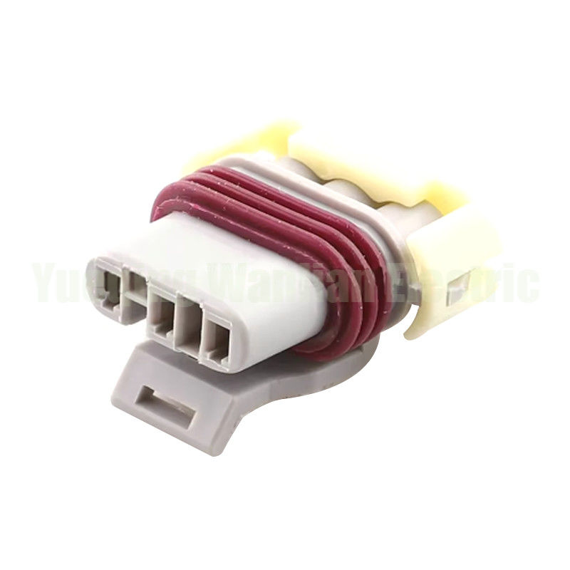 3 ปิน 12129946 แผนที่เซ็นเซอร์พล็อก สีเทา ผู้หญิง Connector Auto Electric Connector