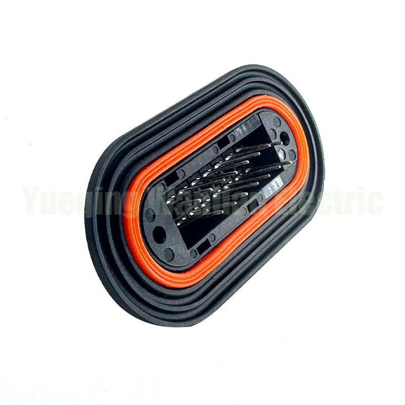16 pin 2-968814-2 ชาย pcb สายเคเบิลสายพานรถยนต์