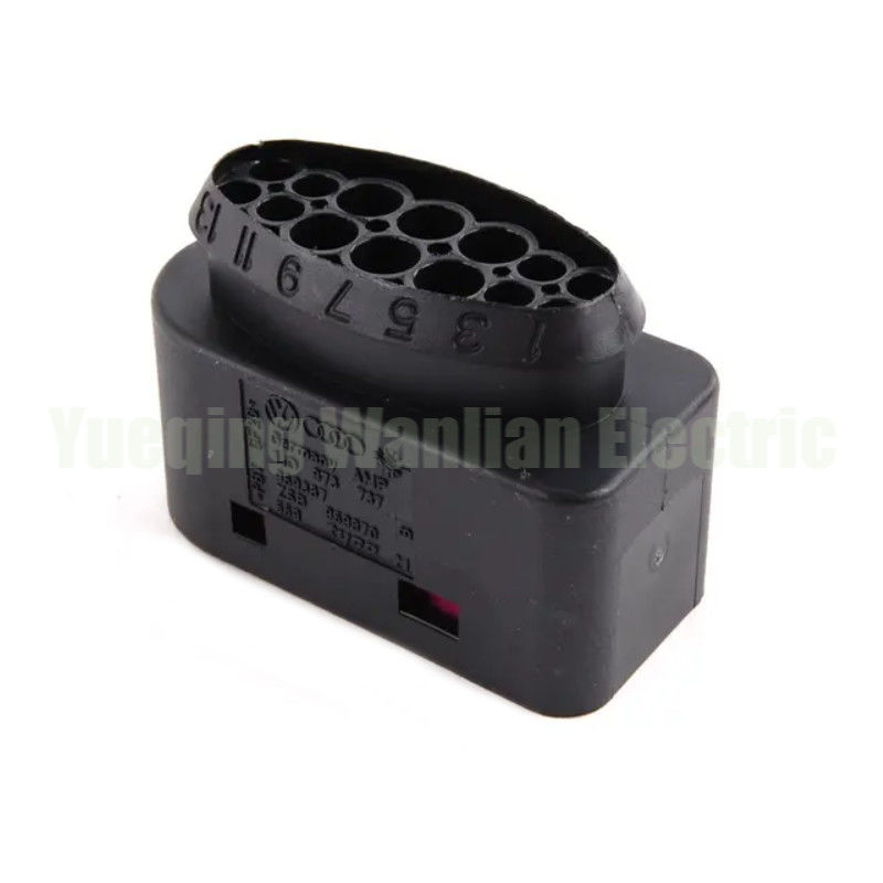 14 Pin 1J0973737 1719105-1 ไฟหน้ารถไฟ Xenon Lamp Plug ไฟหน้ารถไฟฟ้า โซค็อตไฟฟ้า