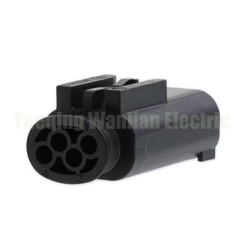 4 ปิน 1-967584-3 โซค็อตสายไฟฟ้ารถยนต์ AC Assembly Auto Plug Parts คอนเนกเตอร์รถยนต์