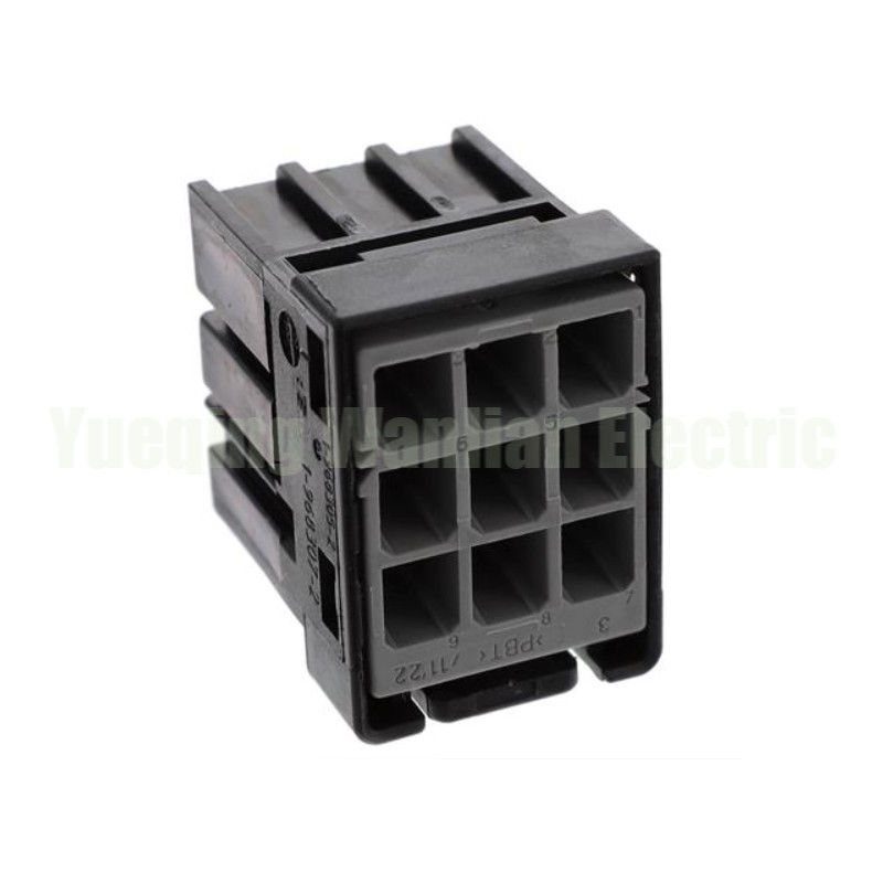 9 Pin 1-968307-2 เพศหญิง เครื่องขยายพลังงานรถยนต์ สปั๊กกล่องไฟฟิวส์