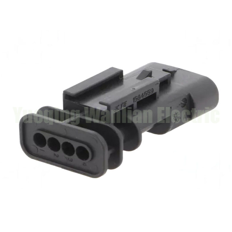 4 ปิน 1-1564559-1 รถยนต์ย้อนหลังเรดาร์ไฟฟ้าสายตา plug ช่องฉีดเซ็นเซอร์สายไฟฟ้าสายพาน plug