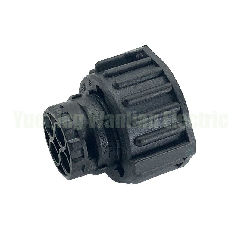 4 Pin 1-967325-1 รถยนต์กลมกลับ Solenoid วาลล์พล็อกรถยนต์ Pipeline การเชื่อมต่อการส่ง