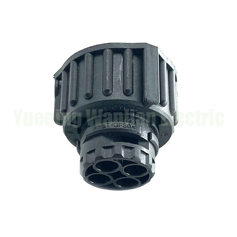 4 Pin 1-967325-1 รถยนต์กลมกลับ Solenoid วาลล์พล็อกรถยนต์ Pipeline การเชื่อมต่อการส่ง