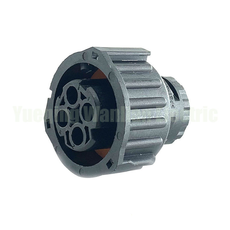 4 Pin 1-967325-1 รถยนต์กลมกลับ Solenoid วาลล์พล็อกรถยนต์ Pipeline การเชื่อมต่อการส่ง