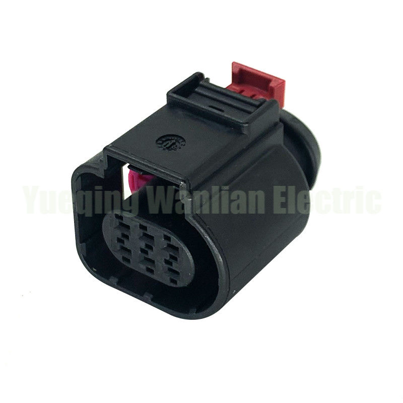 6 pin 4H0973713 ธาตุควบคุมแวลล์ดรอทเล็ตเซ็นเซอร์อัตโนมัติ Temp Plug Deflation Connector