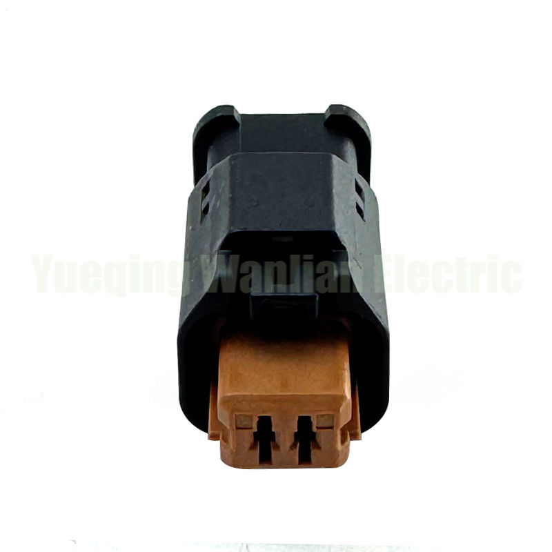 2 Pin 1801175-6 AC Assembly อุปกรณ์ประสานไฟหน้ารถยนต์ Sensor Wiring Socket for Car Waterproof Connector