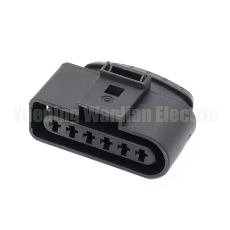 6 pin 1J0973726 สตรีรถยนต์สายกันน้ําสายพั๊มไฟฟ้าเชื่อมต่อการจุดไฟสอยสายสายพับ