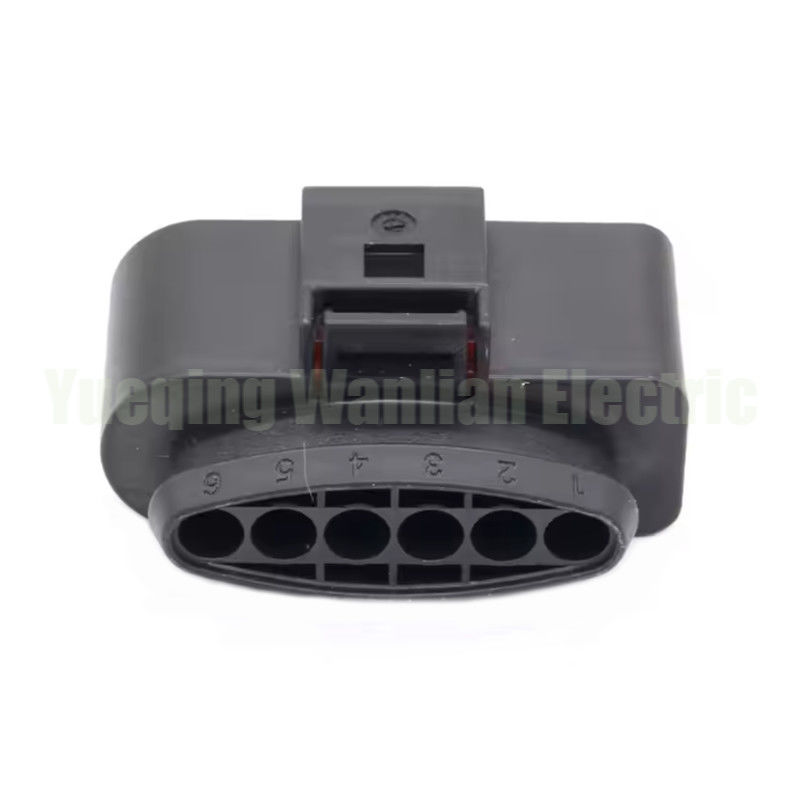 6 pin 1J0973726 สตรีรถยนต์สายกันน้ําสายพั๊มไฟฟ้าเชื่อมต่อการจุดไฟสอยสายสายพับ