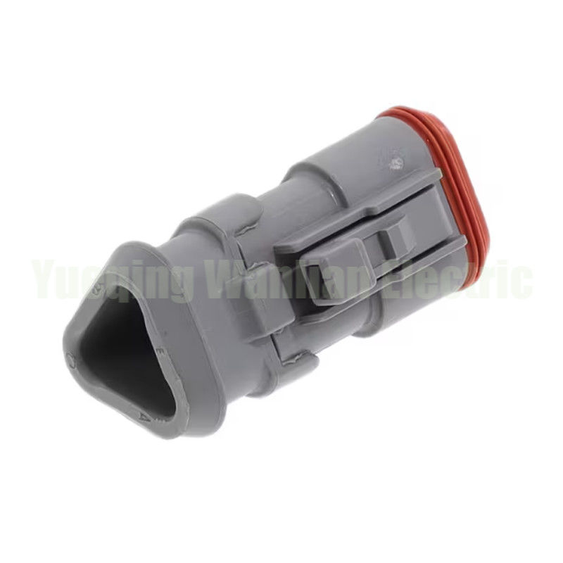 3 ปิน DT06-3S-CE04 เครื่องเชื่อมรถยนต์ Flat Tail Cover กันน้ํา Plug-In Wiring Harness Connector WL3032T3-1.6-21