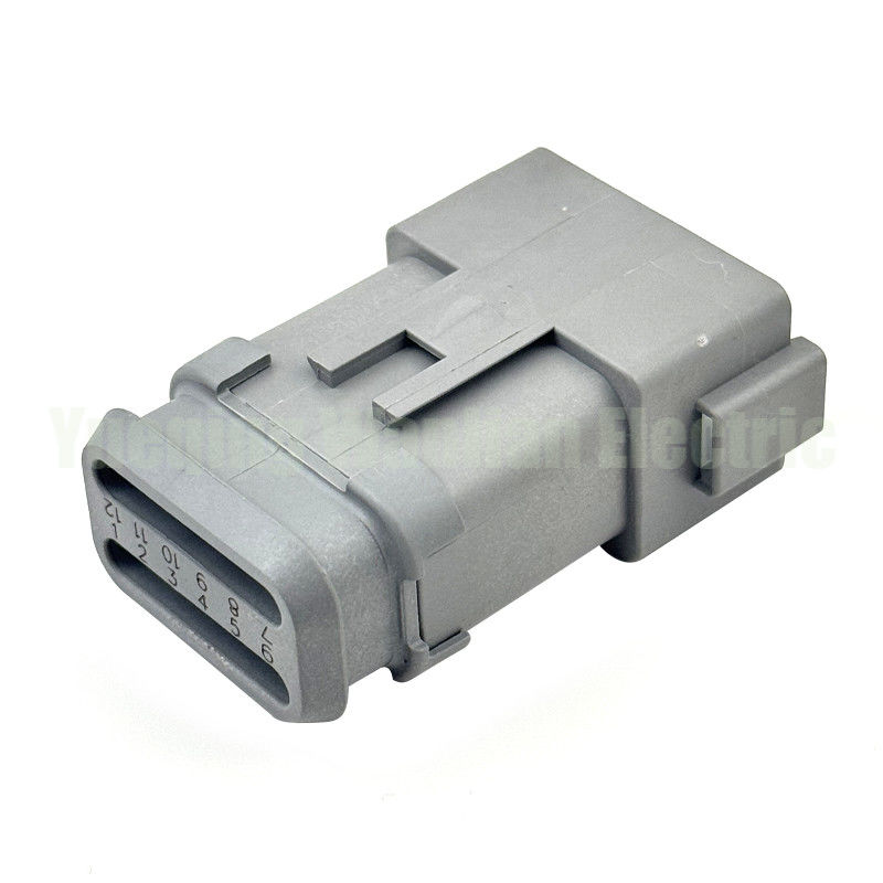12 Pin DT04-12P-E008 DEUTSCH เครื่องเชื่อมรถยนต์ เครื่องเชื่อมกันน้ํา DT Series