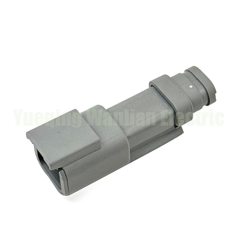 2 ปิน DTM04-2P-E007 DTM ซีรี่ย์เพศชายต่อน้ําสับปั๊กเครื่องหมายเชื่อม