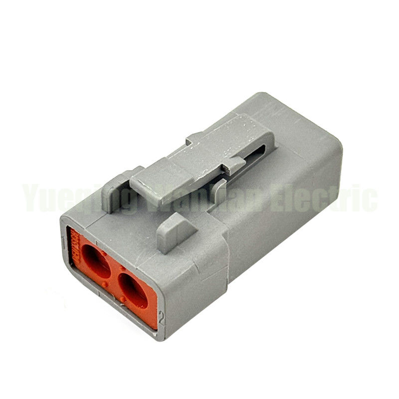2 ปิน DTP06-2S ATP06-2S Deutsch DTP เครื่องเชื่อมเครื่องรับ 6.71 มิลลิเมตร Pitch 2 Way 1 Row